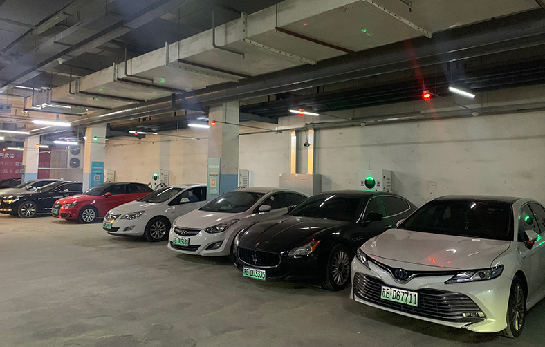 新站来啦，无锡哥伦布广场充电站